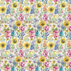 Voyage Maison Sunflower Printed Linen Fabric in Cream