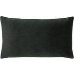 Paoletti Sunningdale Velvet Rectangular Cushion Cover in Charcoal