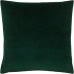 Paoletti Sunningdale Velvet Square Cushion Cover in Bottle