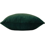 Paoletti Sunningdale Velvet Square Cushion Cover in Bottle