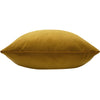 Paoletti Sunningdale Velvet Square Cushion Cover in Saffron