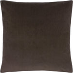 Paoletti Sunningdale Velvet Square Cushion Cover in Truffle