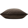 Paoletti Sunningdale Velvet Square Cushion Cover in Truffle