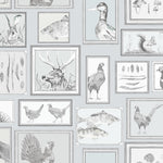 Voyage Maison Sylva 1.4m Wide Width Wallpaper in Ash