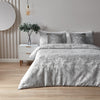 Paoletti Symphony Duvet Cover Set in Silver