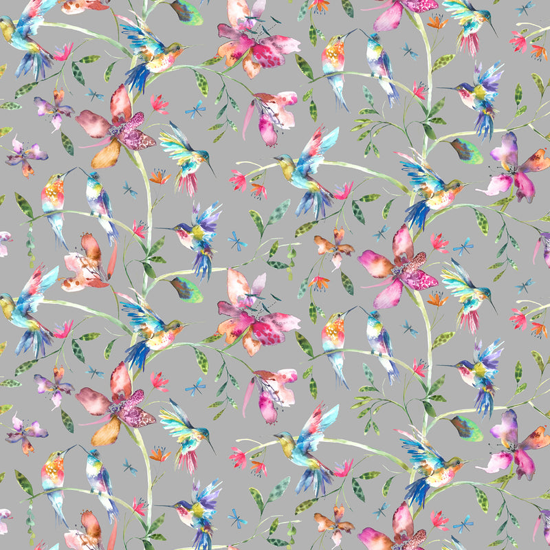 Voyage Maison Tafuna Printed Cotton Fabric in Robins Egg