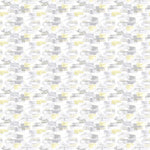 Voyage Maison Taifuph Printed Cotton Fabric (By The Metre) in Lemon