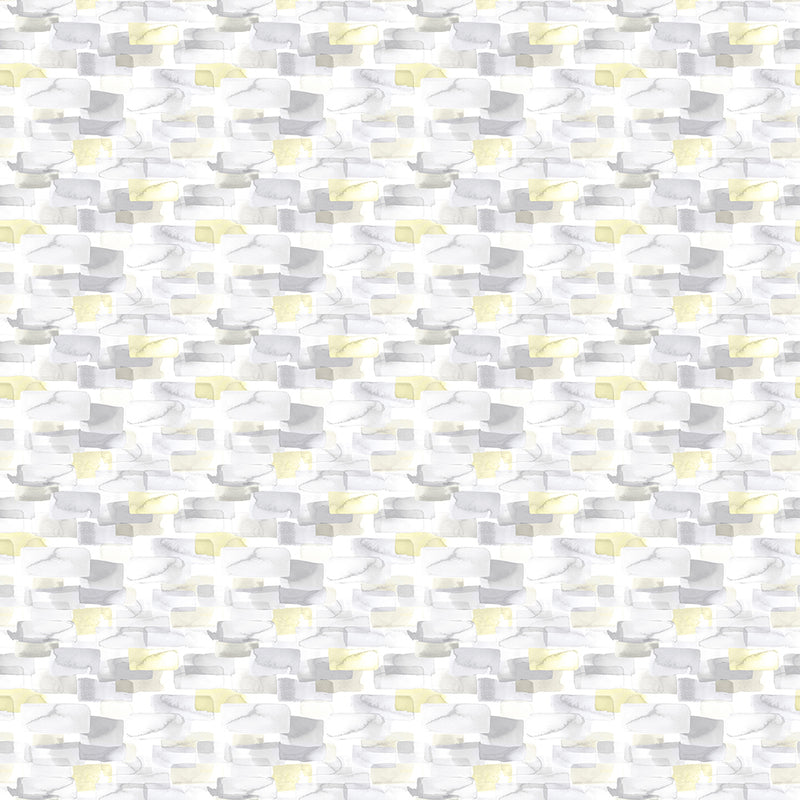 Voyage Maison Taifuph Printed Cotton Fabric (By The Metre) in Lemon