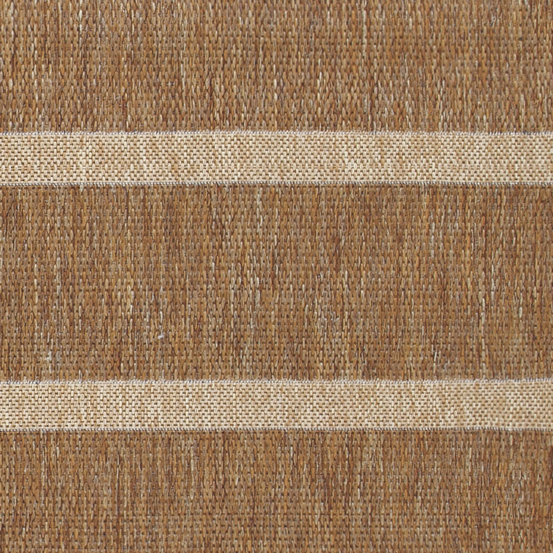 Striped Beige Rugs - Tala Stripe Jute Effect Indoor/Outdoor Rug Natural Yard