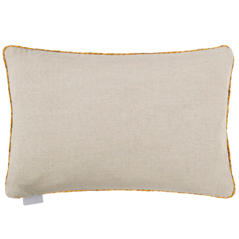 Abstract Brown Cushions - Tallulah Printed Cushion Cover Sepia Voyage Maison