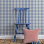 Voyage Maison Tamar 1.4m Wide Width Wallpaper in Cornflower