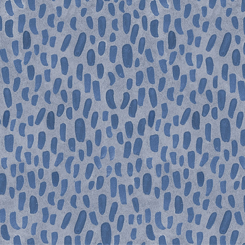 Voyage Maison Tamba 1.4m Wide Width Wallpaper in Indigo