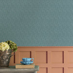 Voyage Maison Tamba 1.4m Wide Width Wallpaper in Peacock