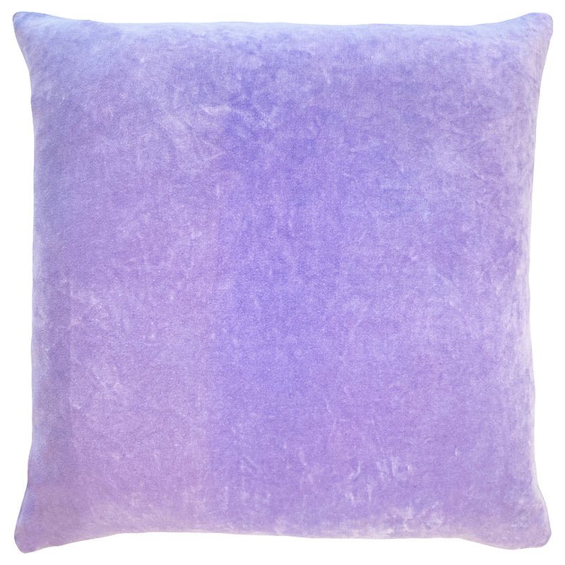 furn. Tanda Velvet Cushion Cover in Lemon/Lilac