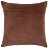 Floral Red Cushions - Taro Embroidered Cushion Cover Persimmon Additions