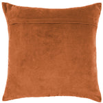 Floral Orange Cushions - Taro Embroidered Cushion Cover Sunset Additions