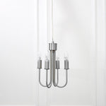 Voyage Maison Taurus Chandelier Lamp Base in Silver