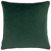 Paoletti Tayanna Metallic Velvet Cushion Cover in Emerald