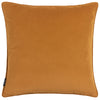 Paoletti Tayanna Metallic Velvet Cushion Cover in Mustard