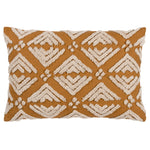 Yard Taya Rectangular Cotton Tufted Cushion Cover in Gold