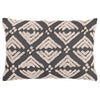 Yard Taya Rectangular Cotton Tufted Cushion Cover in Grey