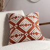 Yard Taya Cotton Tufted Cushion Cover in Pecan