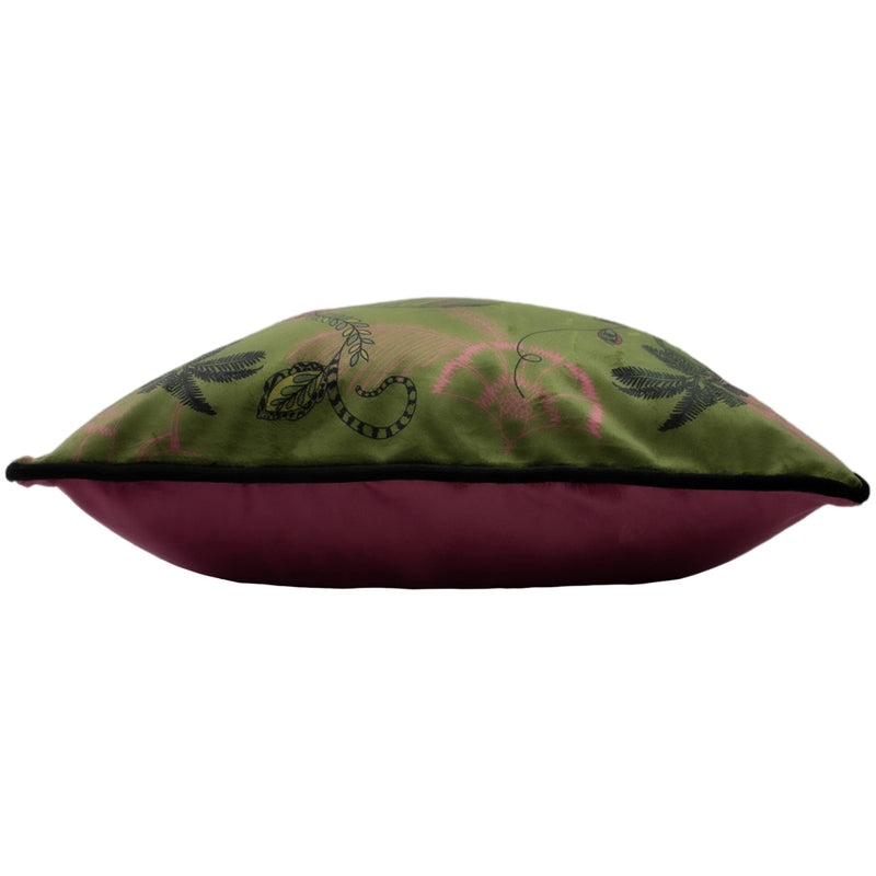 Paoletti Tropica Cheetah Cushion Cover in Khaki