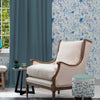 Global Blue Wallpaper - Tellaro  1.4m Wide Width Wallpaper (By The Metre) Cobalt Voyage Maison