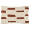 Yard Terra New Printed Slub Cotton Cushion Cover in Pecan