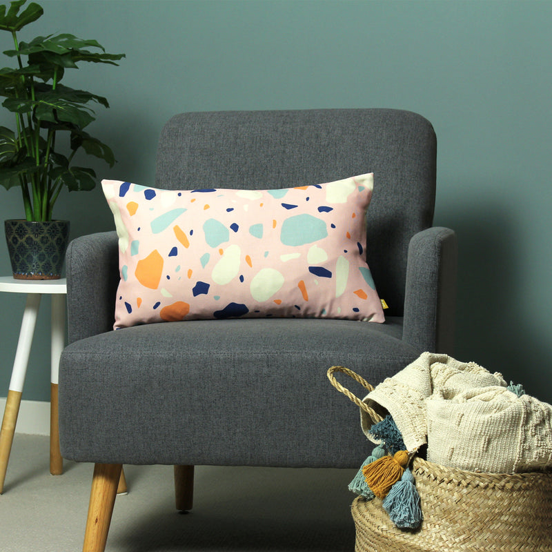 furn. Terra 100% Recycled Cushion Cover in Powder