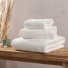 furn. Textured Weave Towels in White