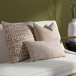 HÖEM Thalia Rectangular Cushion Cover in Nougat/Toffee