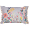 Floral Blue Cushions - The Hawthorn Tree Printed Cushion Cover Cornflower Voyage Maison