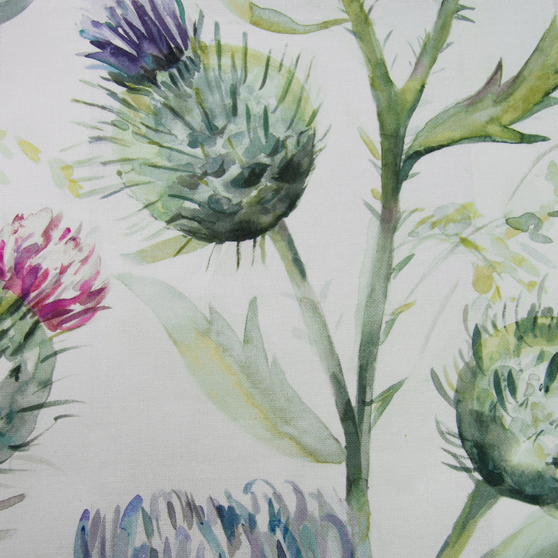 Thistle Glen Printed Fabric Sample Swatch Spring Cream