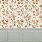 Voyage Maison Thistle Glen 1.4m Wide Width Wallpaper in Autumn