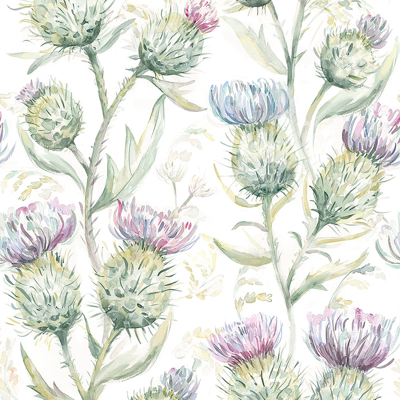 Thistle Glen Wallpaper Sample Spring