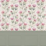 Voyage Maison Thistle Glen 1.4m Wide Width Wallpaper in Summer