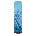 Voyage Maison Tiber Hand-Blown Vase in Steel