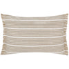 Striped Cream Cushions - Tide Textured Stripe Outdoor Cushion Cover Natural Yard