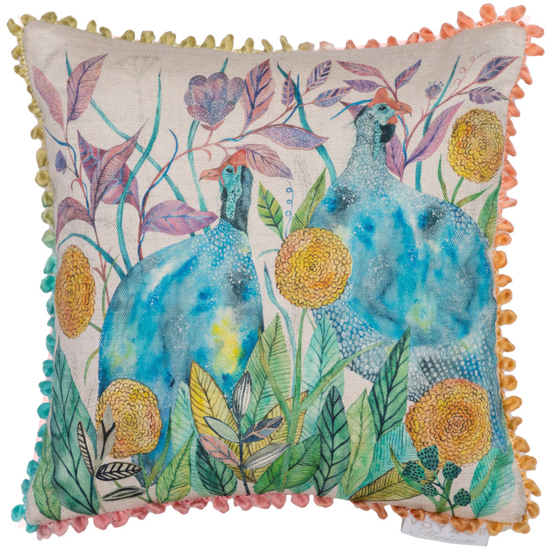 Voyage Maison Tilda & Faye Small Printed Cushion Cover in Linen