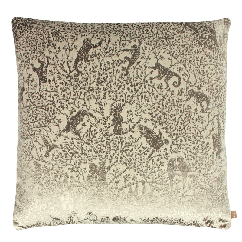 Kai Tilia Exotic Jacquard Cushion Cover in Clay