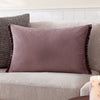 Plain Pink Cushions - Tilly Velvet Cushion Cover Heather/Smoke Wylder