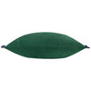 Plain Green Cushions - Tilly Velvet Cushion Cover Pine/Navy Wylder