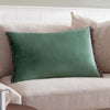 Plain Green Cushions - Tilly Velvet Cushion Cover Sage/Grey Wylder