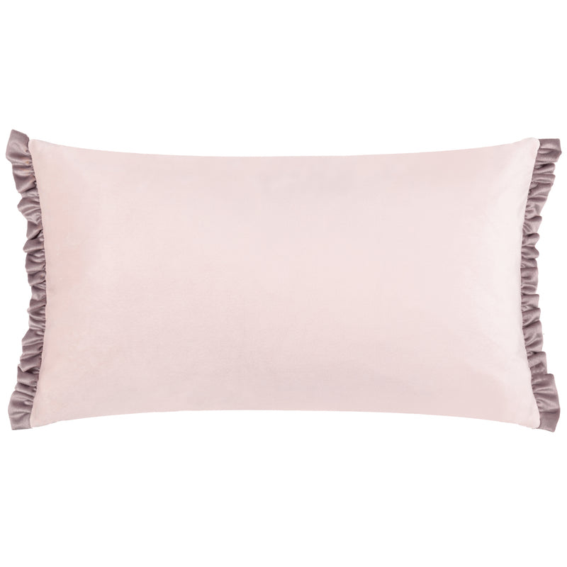 Plain Pink Cushions - Tilly Velvet Cushion Cover Pink/Heather Wylder