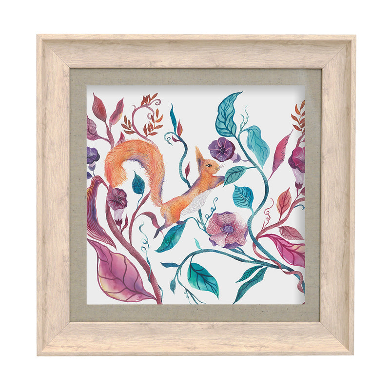 Voyage Maison Timmy Squirrel Framed Print in Birch