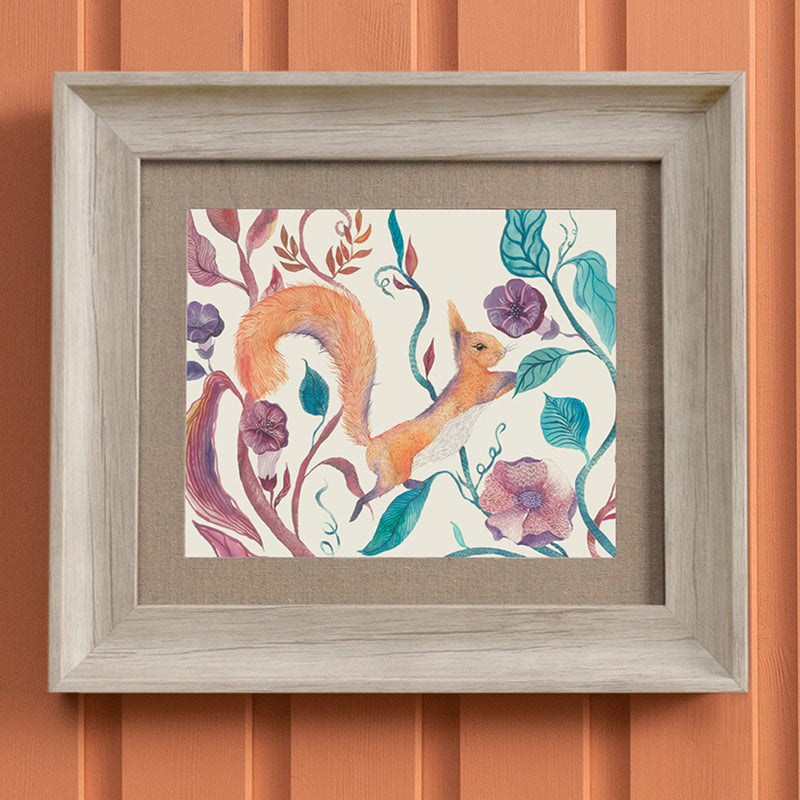 Voyage Maison Timmy Framed Print in Birch/Squirrel