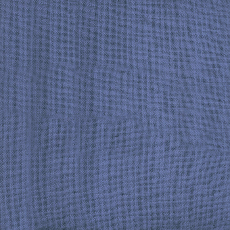 Plain Blue Fabric - Tivoli Plain Woven Fabric (By The Metre) Bluebell Voyage Maison