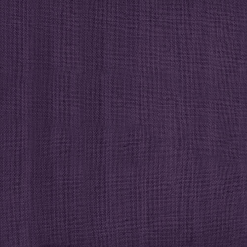 Plain Purple Fabric - Tivoli Plain Woven Fabric (By The Metre) Damson Voyage Maison