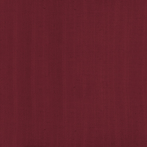 Plain Red Fabric - Tivoli Plain Woven Fabric (By The Metre) Garnet Voyage Maison